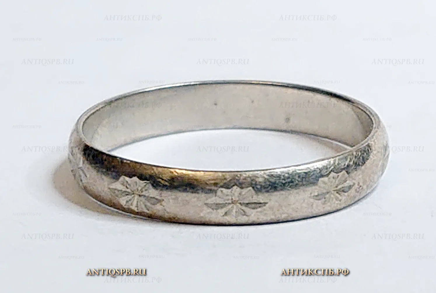 Кольцо серебряное. СССР. Вт. пол. ХХ века. №21652 